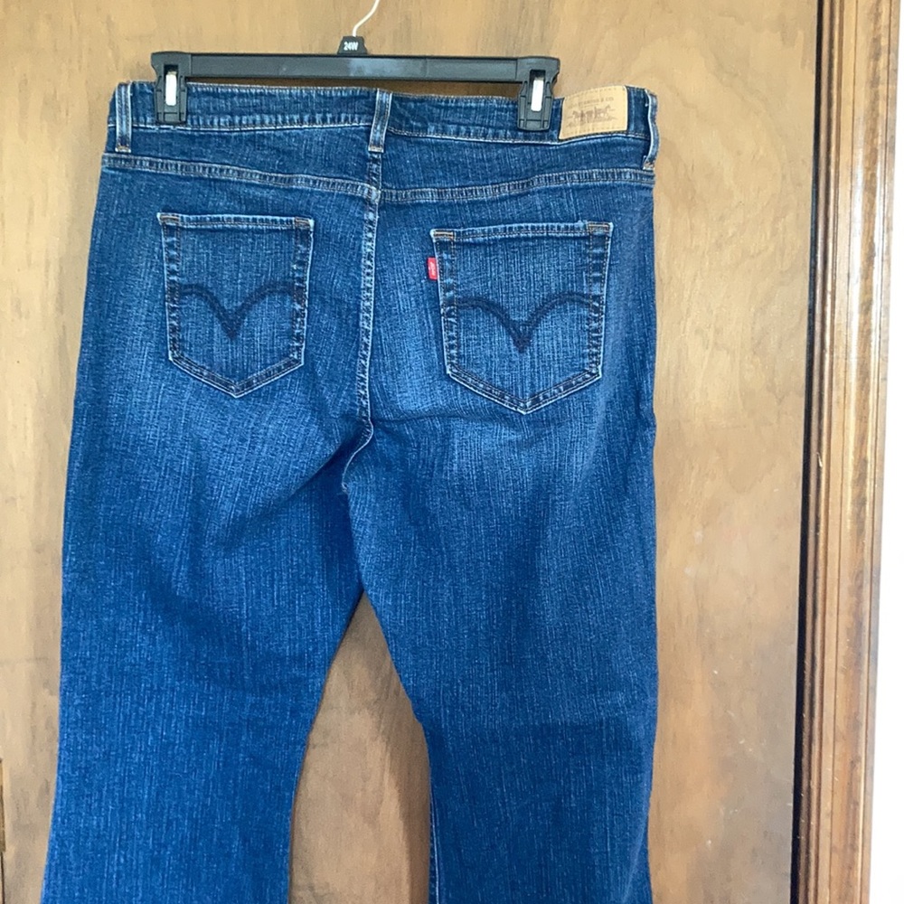 Levi’s 512 perfectly shaping bootcut jean size 22W short - Picture 5 of 17